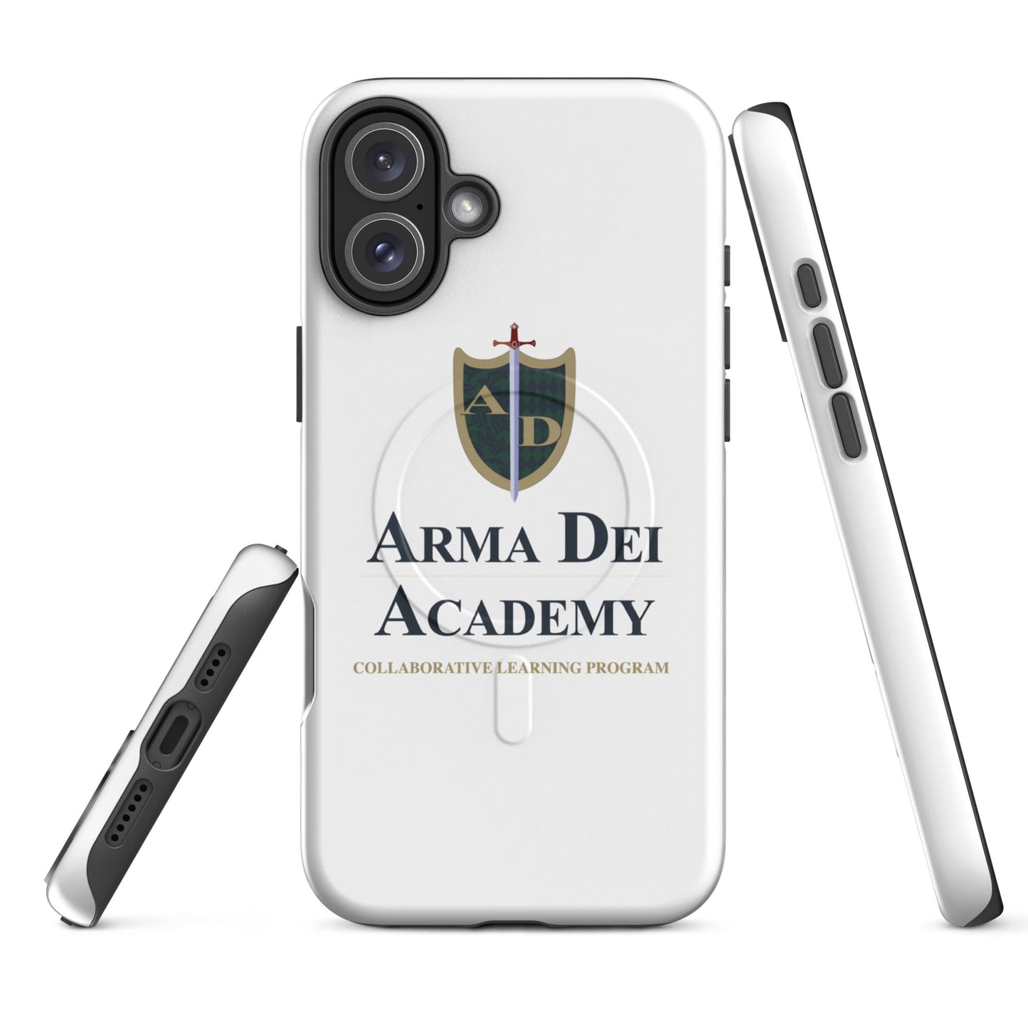 Magsafe Tough Case for iPhone | Arma Dei Academy Collaborative Learning Program | Alt Logo 2