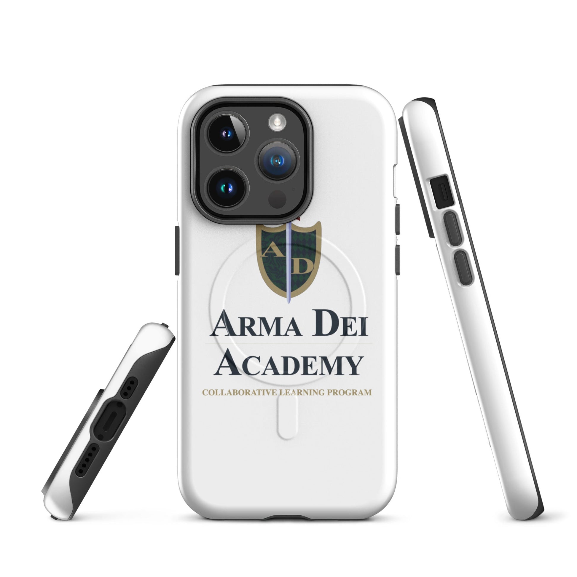 Magsafe Tough Case for iPhone | Arma Dei Academy Collaborative Learning Program | Alt Logo 2