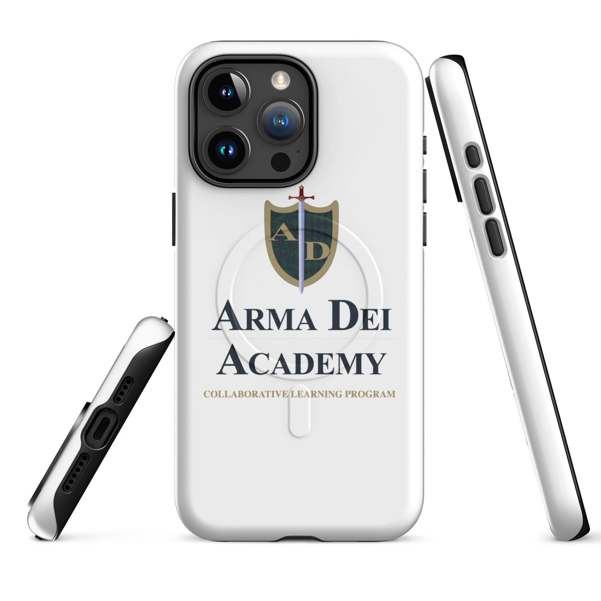 Magsafe Tough Case for iPhone | Arma Dei Academy Collaborative Learning Program | Alt Logo 2