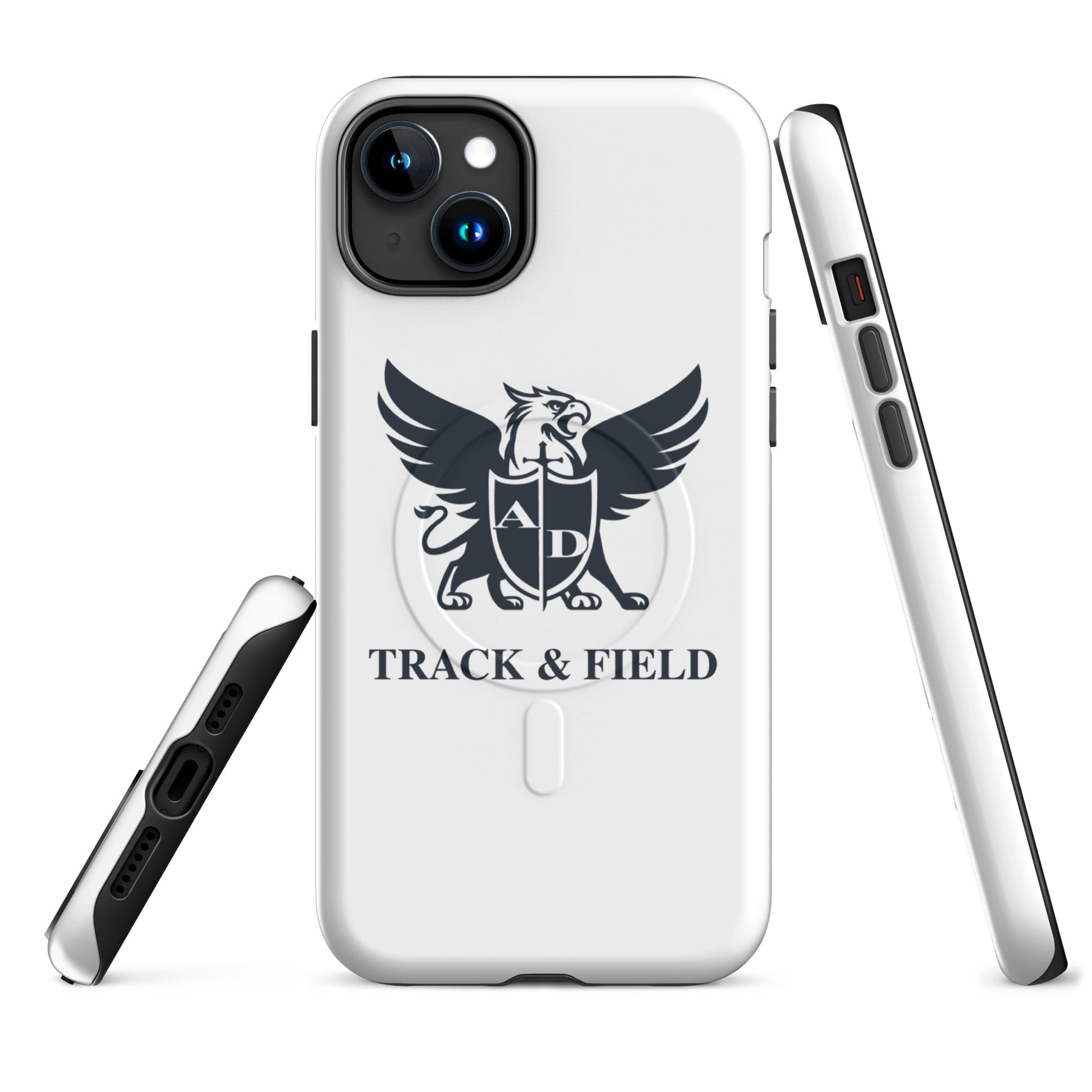 Magsafe Tough Case for iPhone | Arma Dei Academy Track and Field | Griffin Logo