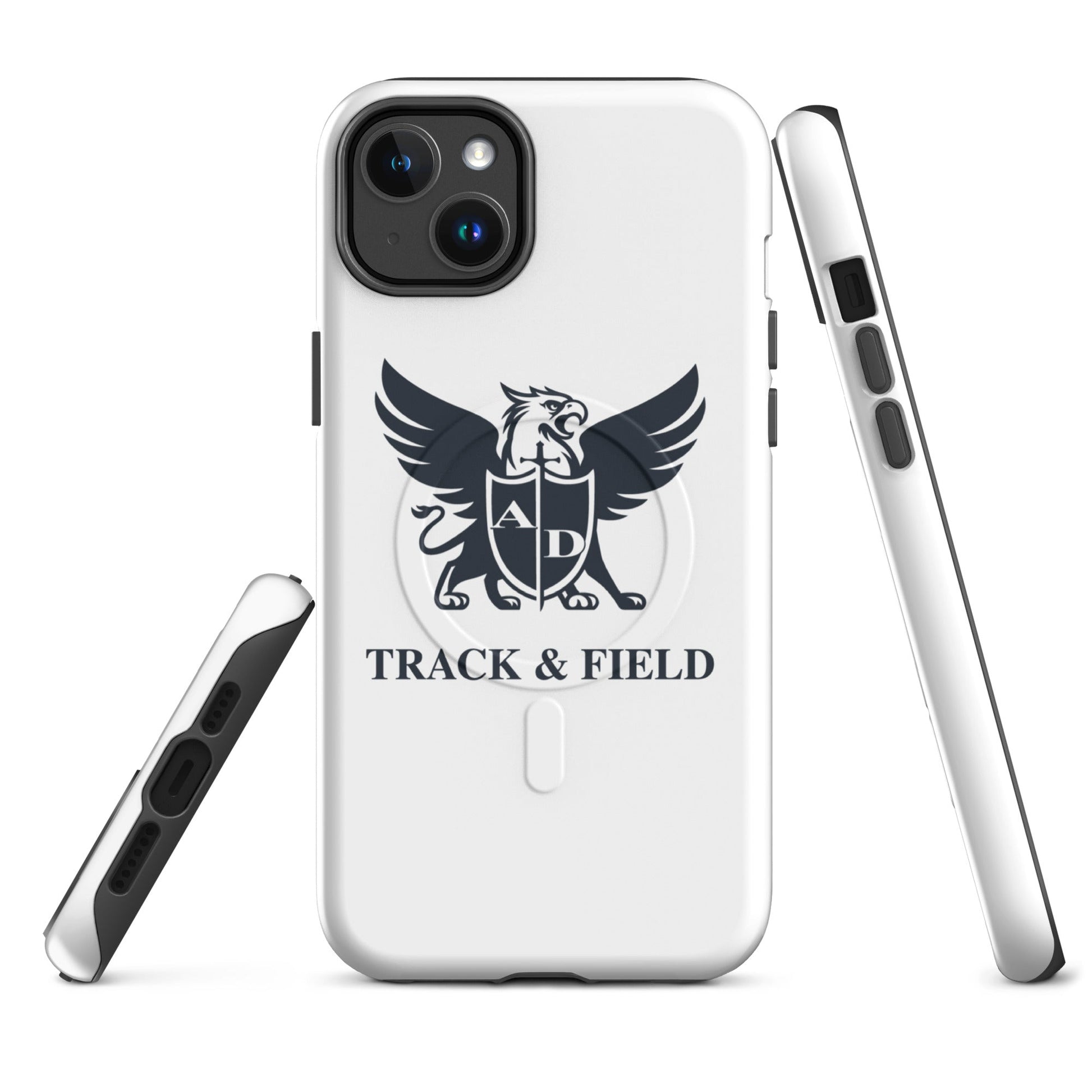 Magsafe Tough Case for iPhone | Arma Dei Academy Track and Field | Griffin Logo