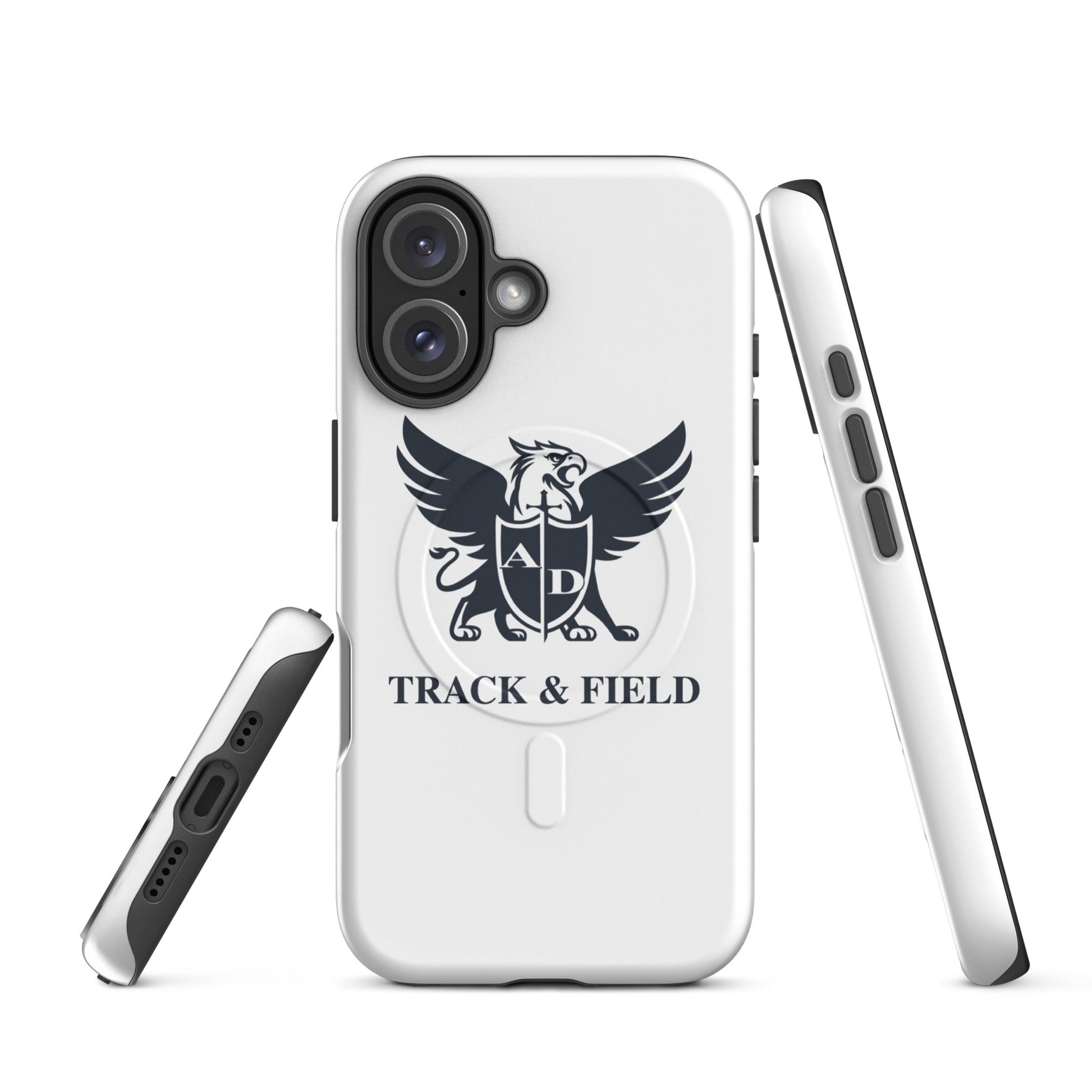 Magsafe Tough Case for iPhone | Arma Dei Academy Track and Field | Griffin Logo