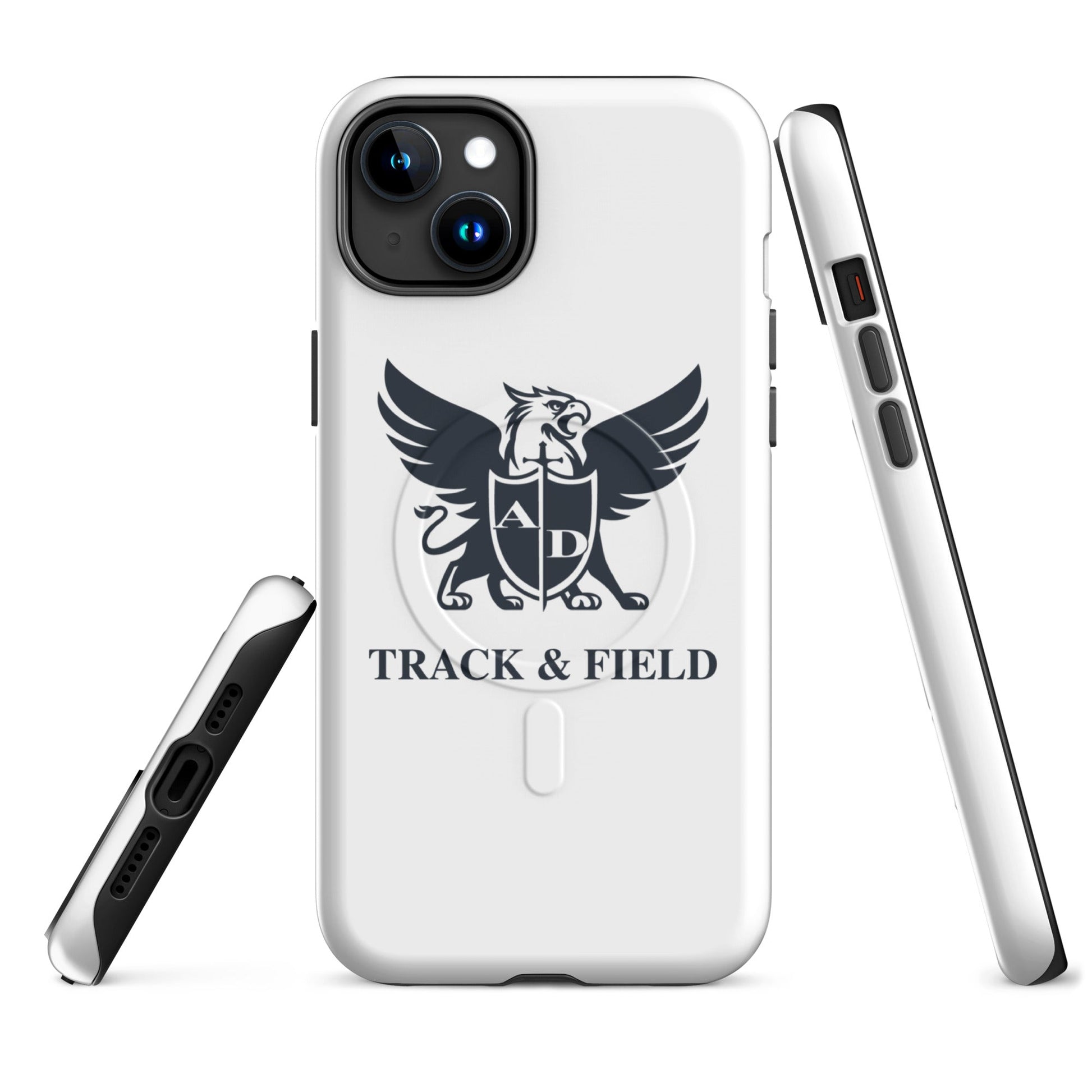 Magsafe Tough Case for iPhone | Arma Dei Academy Track and Field | Griffin Logo