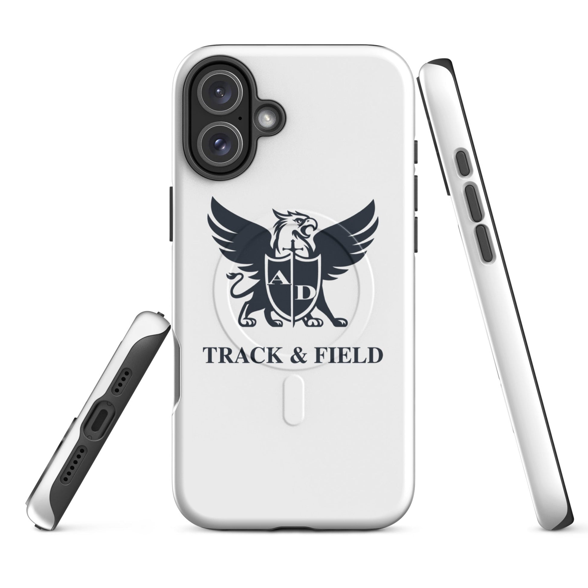 Magsafe Tough Case for iPhone | Arma Dei Academy Track and Field | Griffin Logo