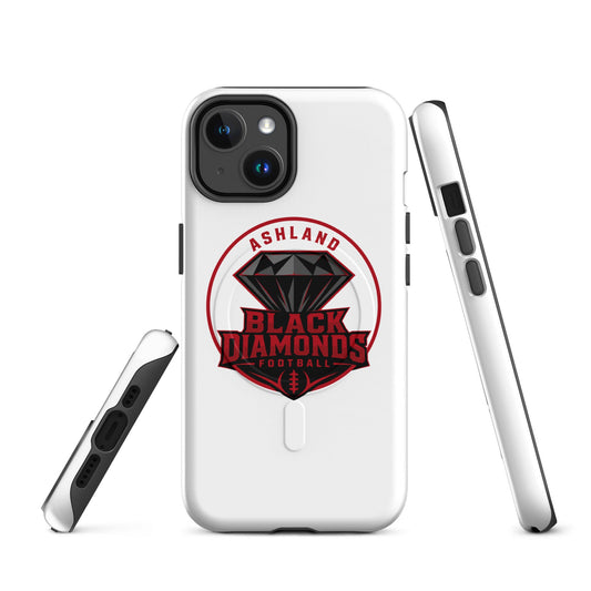 Magsafe Tough Case for iPhone | Ashland Black Diamonds | Badge Logo
