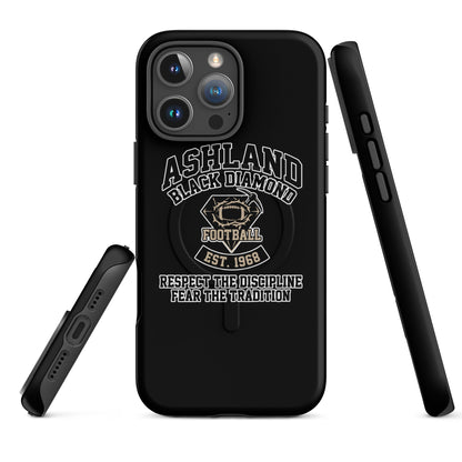 Magsafe Tough Case for iPhone | Ashland Black Diamonds | Emblem Logo