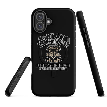 Magsafe Tough Case for iPhone | Ashland Black Diamonds | Emblem Logo