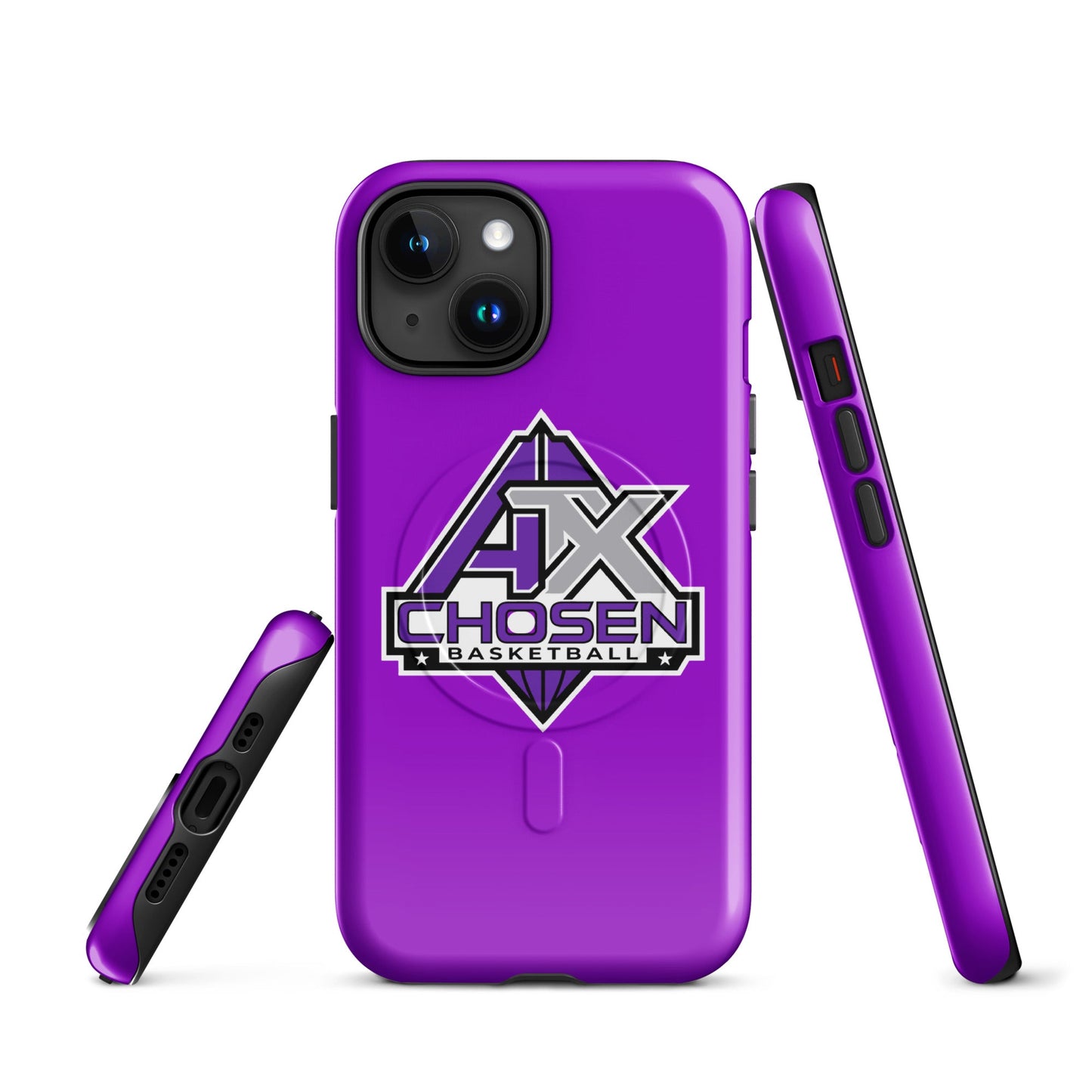 Magsafe Tough Case for iPhone | ATX CHOSEN Basketball | Icon Logo