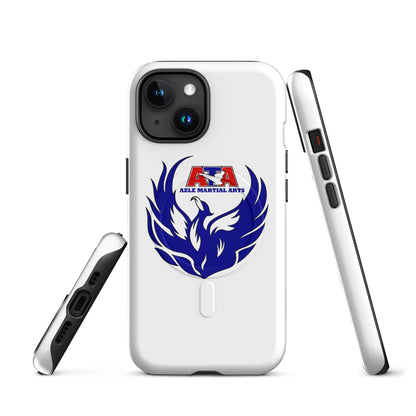 Magsafe Tough Case for iPhone | Azle Martial Arts | Blue Fire Crest Logo