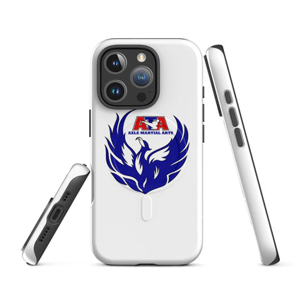 Magsafe Tough Case for iPhone | Azle Martial Arts | Blue Fire Crest Logo