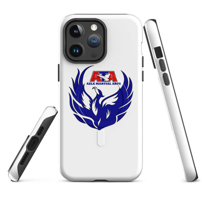 Magsafe Tough Case for iPhone | Azle Martial Arts | Blue Fire Crest Logo