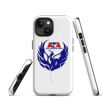 Magsafe Tough Case for iPhone | Azle Martial Arts | Blue Fire Crest Logo
