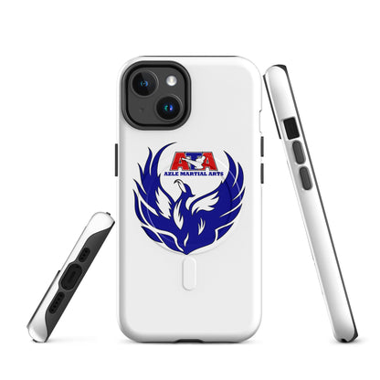 Magsafe Tough Case for iPhone | Azle Martial Arts | Blue Fire Crest Logo
