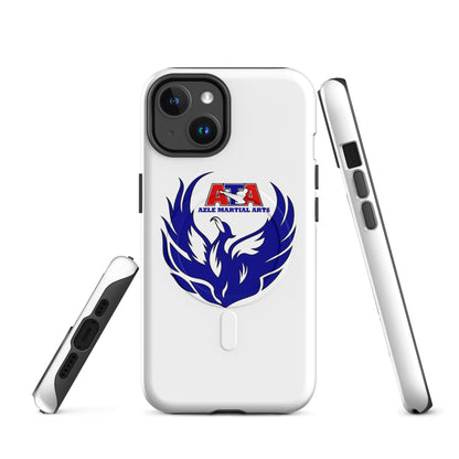 Magsafe Tough Case for iPhone | Azle Martial Arts | Blue Fire Crest Logo