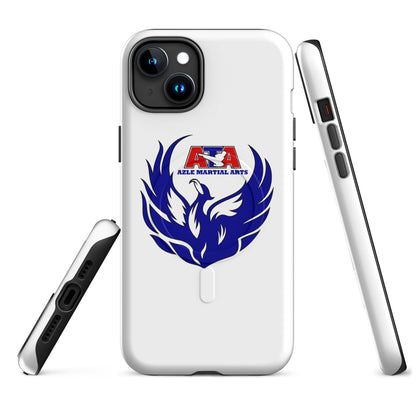 Magsafe Tough Case for iPhone | Azle Martial Arts | Blue Fire Crest Logo