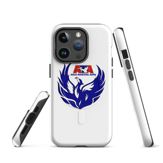 Magsafe Tough Case for iPhone | Azle Martial Arts | Blue Fire Crest Logo