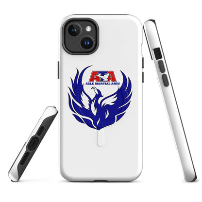 Magsafe Tough Case for iPhone | Azle Martial Arts | Blue Fire Crest Logo