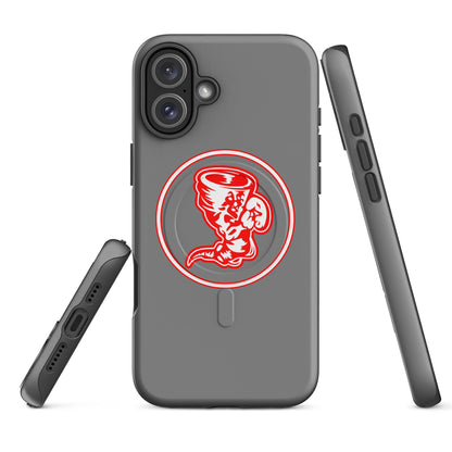Magsafe Tough Case for iPhone | Bay High Softball | Badge Logo