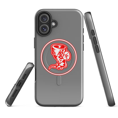 Magsafe Tough Case for iPhone | Bay High Softball | Badge Logo