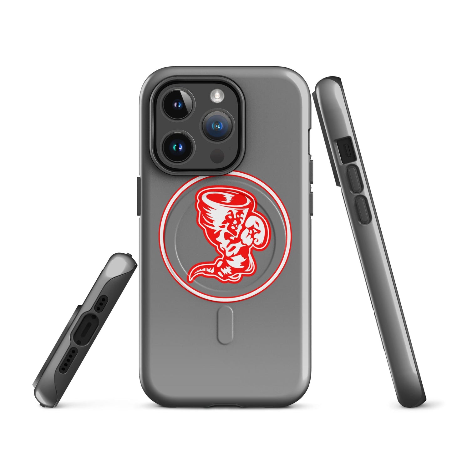 Magsafe Tough Case for iPhone | Bay High Softball | Badge Logo