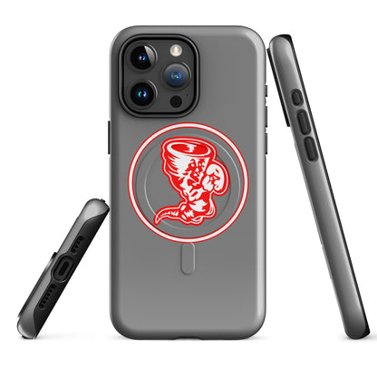 Magsafe Tough Case for iPhone | Bay High Softball | Badge Logo