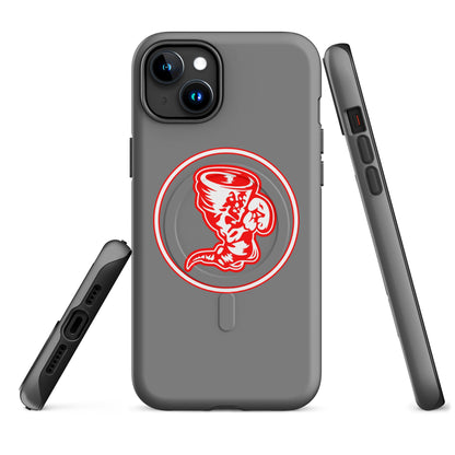 Magsafe Tough Case for iPhone | Bay High Softball | Badge Logo