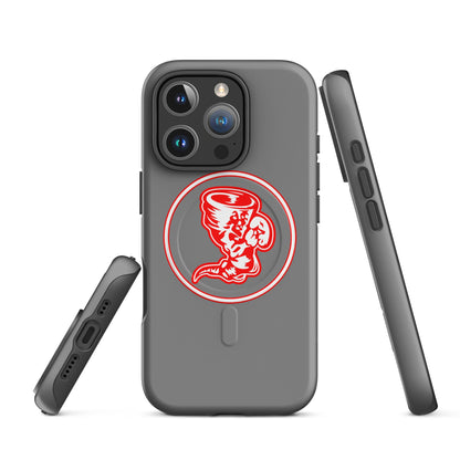 Magsafe Tough Case for iPhone | Bay High Softball | Badge Logo