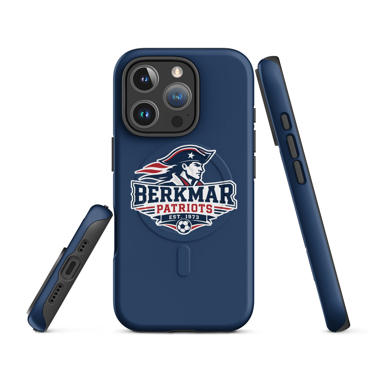 Magsafe Tough Case for iPhone | Berkmar High School Soccer | Vanguard Logo