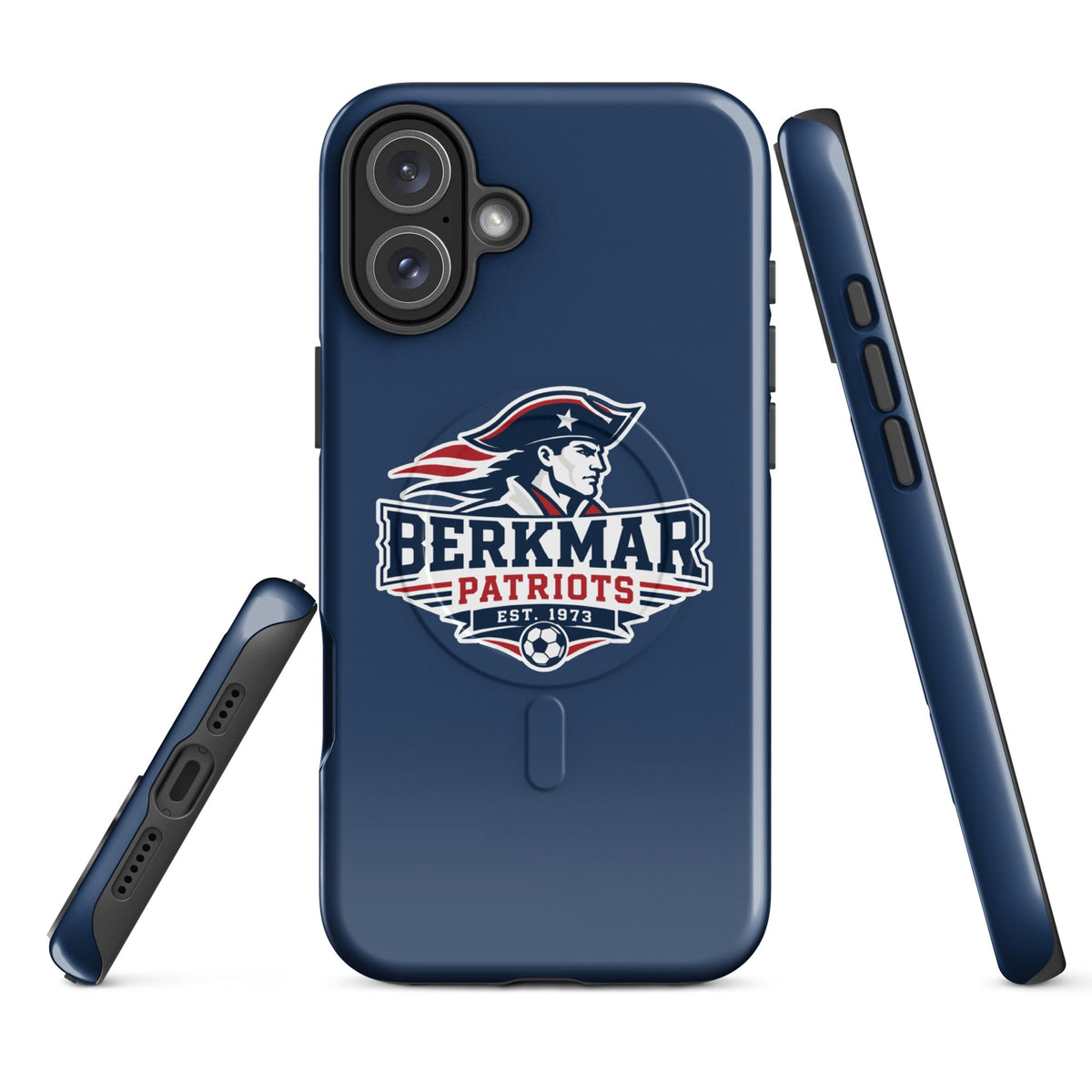 Magsafe Tough Case for iPhone | Berkmar High School Soccer | Vanguard Logo