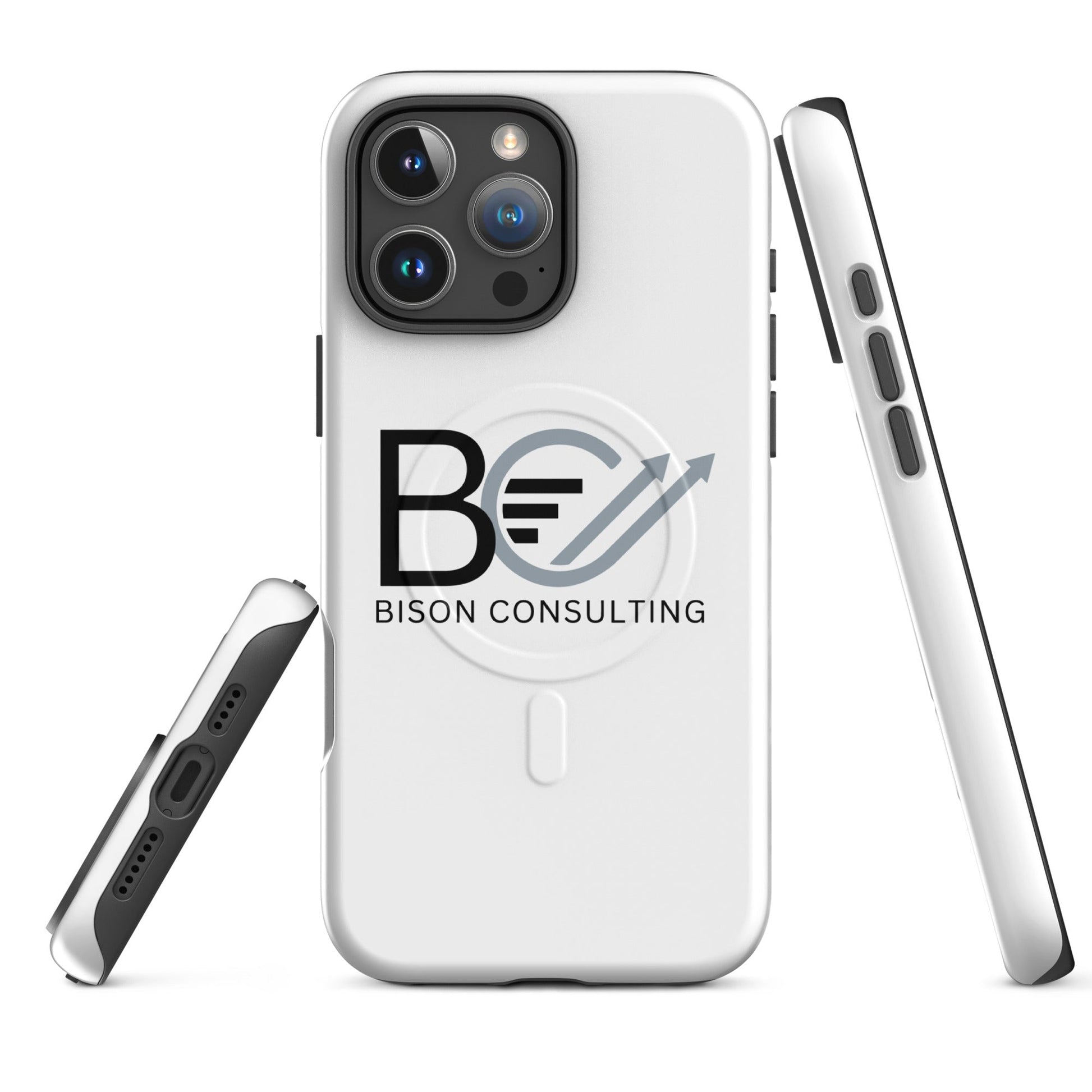 Magsafe Tough Case for iPhone | Bison Consulting | BC Crest Logo
