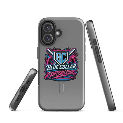 Magsafe Tough Case for iPhone | Blue Collar Softball 2034 | Athletics Logo