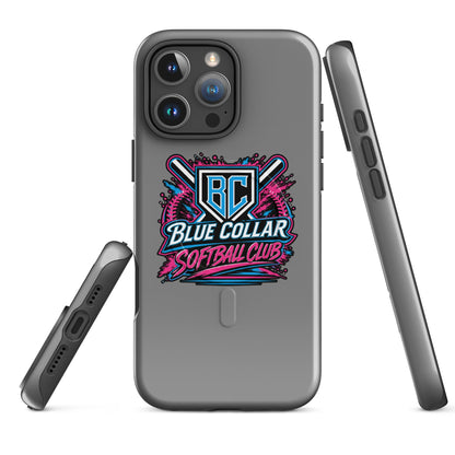 Magsafe Tough Case for iPhone | Blue Collar Softball 2034 | Athletics Logo