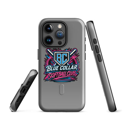 Magsafe Tough Case for iPhone | Blue Collar Softball 2034 | Athletics Logo