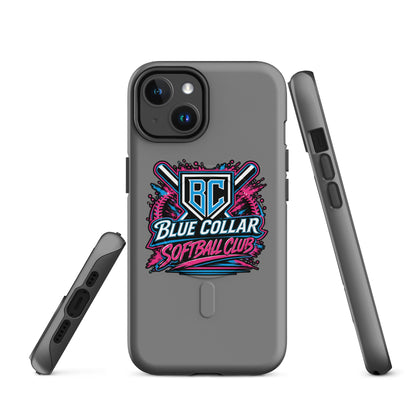 Magsafe Tough Case for iPhone | Blue Collar Softball 2034 | Athletics Logo