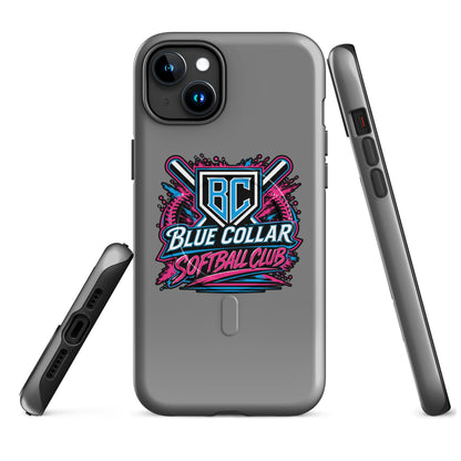 Magsafe Tough Case for iPhone | Blue Collar Softball 2034 | Athletics Logo
