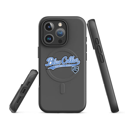 Magsafe Tough Case for iPhone | Blue Collar Softball 2034 | Ironclad Logo