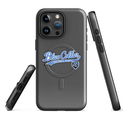 Magsafe Tough Case for iPhone | Blue Collar Softball 2034 | Ironclad Logo