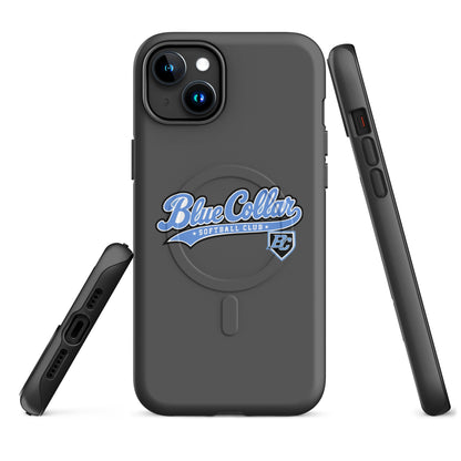 Magsafe Tough Case for iPhone | Blue Collar Softball 2034 | Ironclad Logo