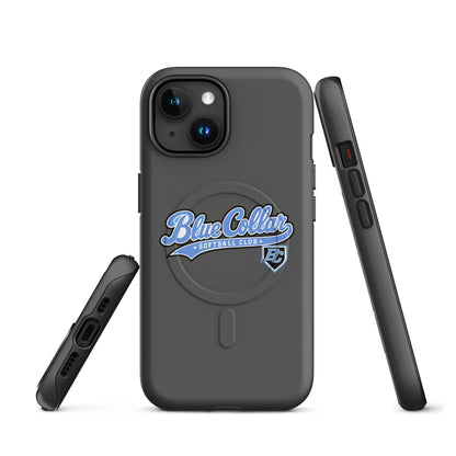 Magsafe Tough Case for iPhone | Blue Collar Softball 2034 | Ironclad Logo