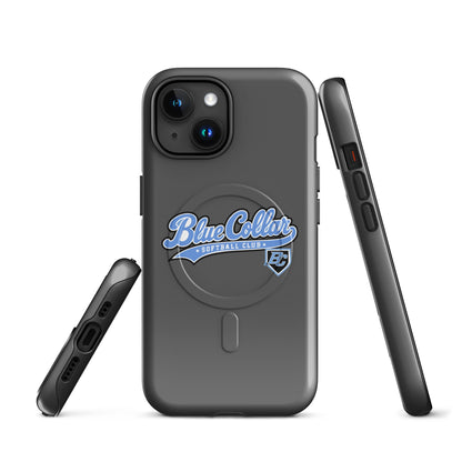 Magsafe Tough Case for iPhone | Blue Collar Softball 2034 | Ironclad Logo