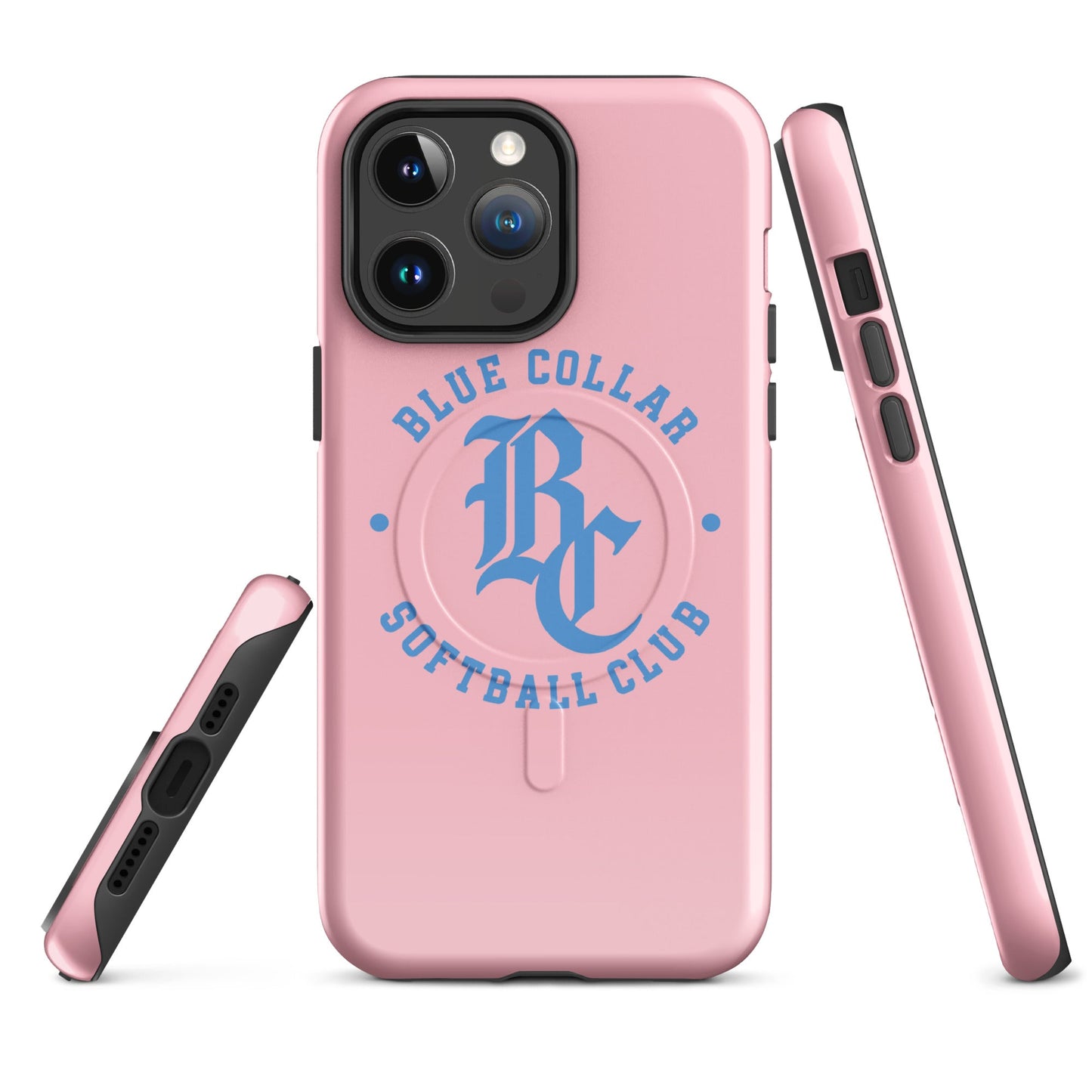 Magsafe Tough Case for iPhone | Blue Collar Softball 2034 | Varsity Logo