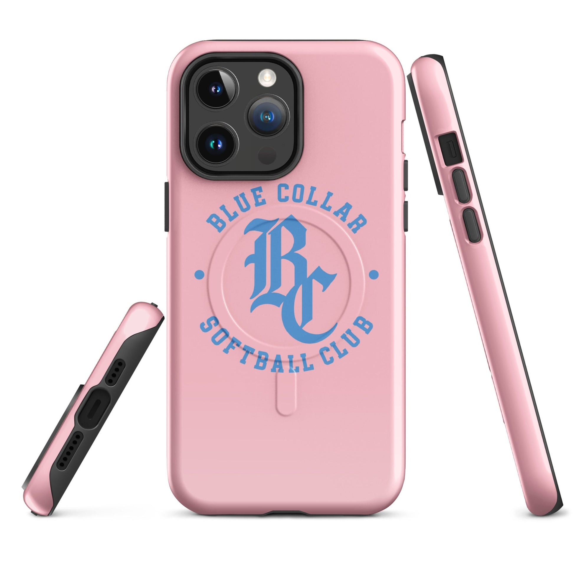 Magsafe Tough Case for iPhone | Blue Collar Softball 2034 | Varsity Logo