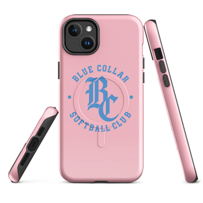 Magsafe Tough Case for iPhone | Blue Collar Softball 2034 | Varsity Logo