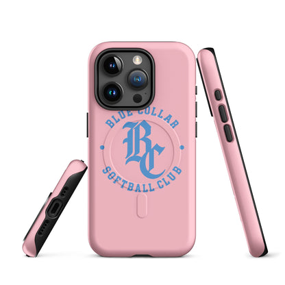 Magsafe Tough Case for iPhone | Blue Collar Softball 2034 | Varsity Logo