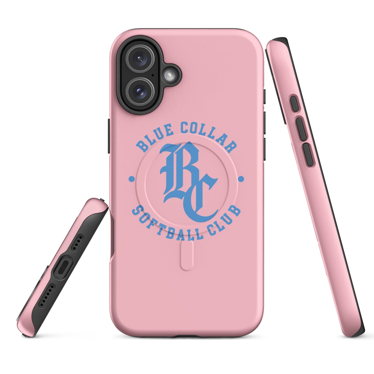 Magsafe Tough Case for iPhone | Blue Collar Softball 2034 | Varsity Logo