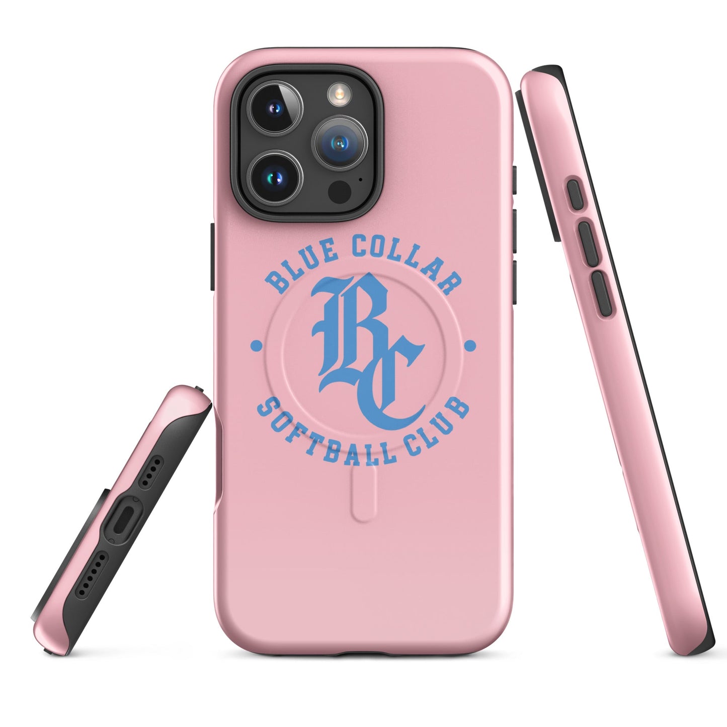 Magsafe Tough Case for iPhone | Blue Collar Softball 2034 | Varsity Logo