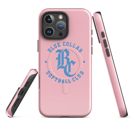 Magsafe Tough Case for iPhone | Blue Collar Softball 2034 | Varsity Logo