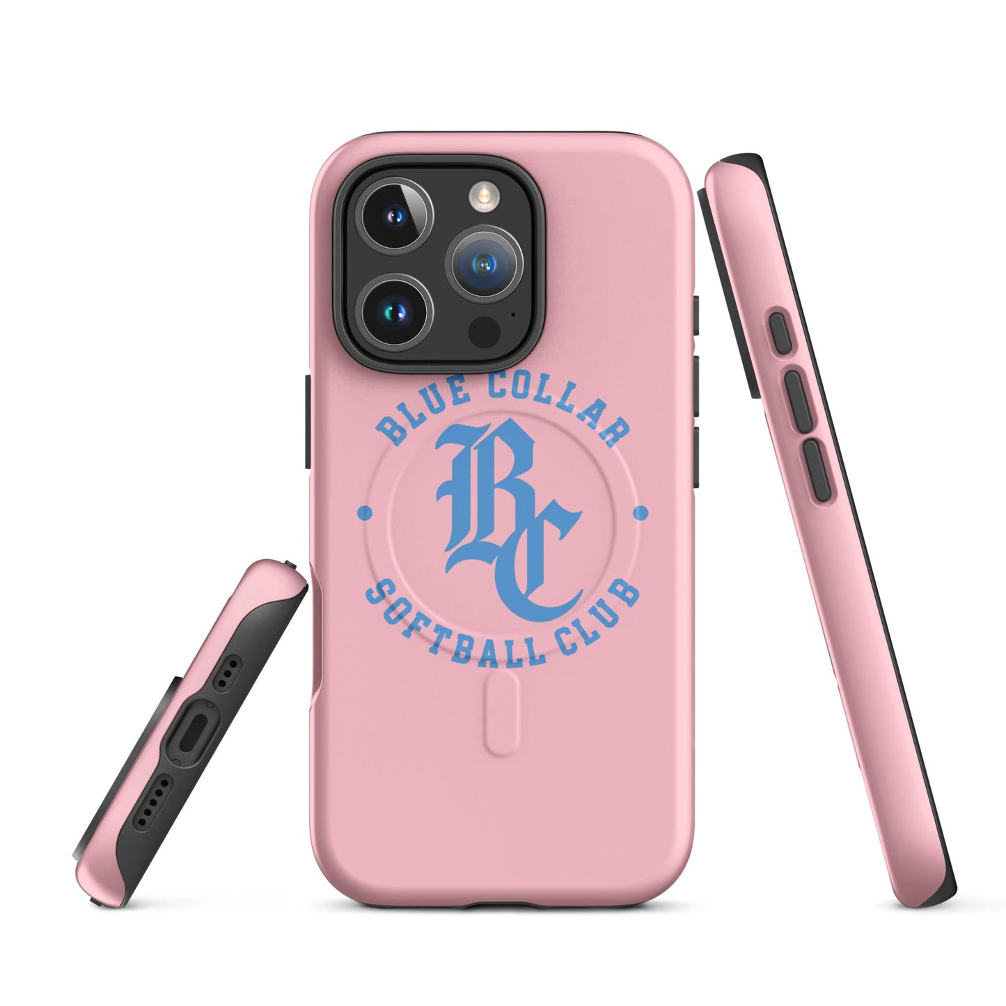 Magsafe Tough Case for iPhone | Blue Collar Softball 2034 | Varsity Logo