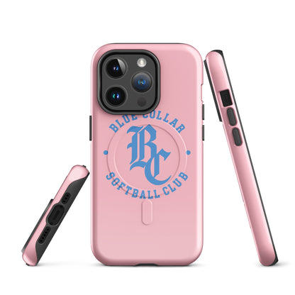 Magsafe Tough Case for iPhone | Blue Collar Softball 2034 | Varsity Logo