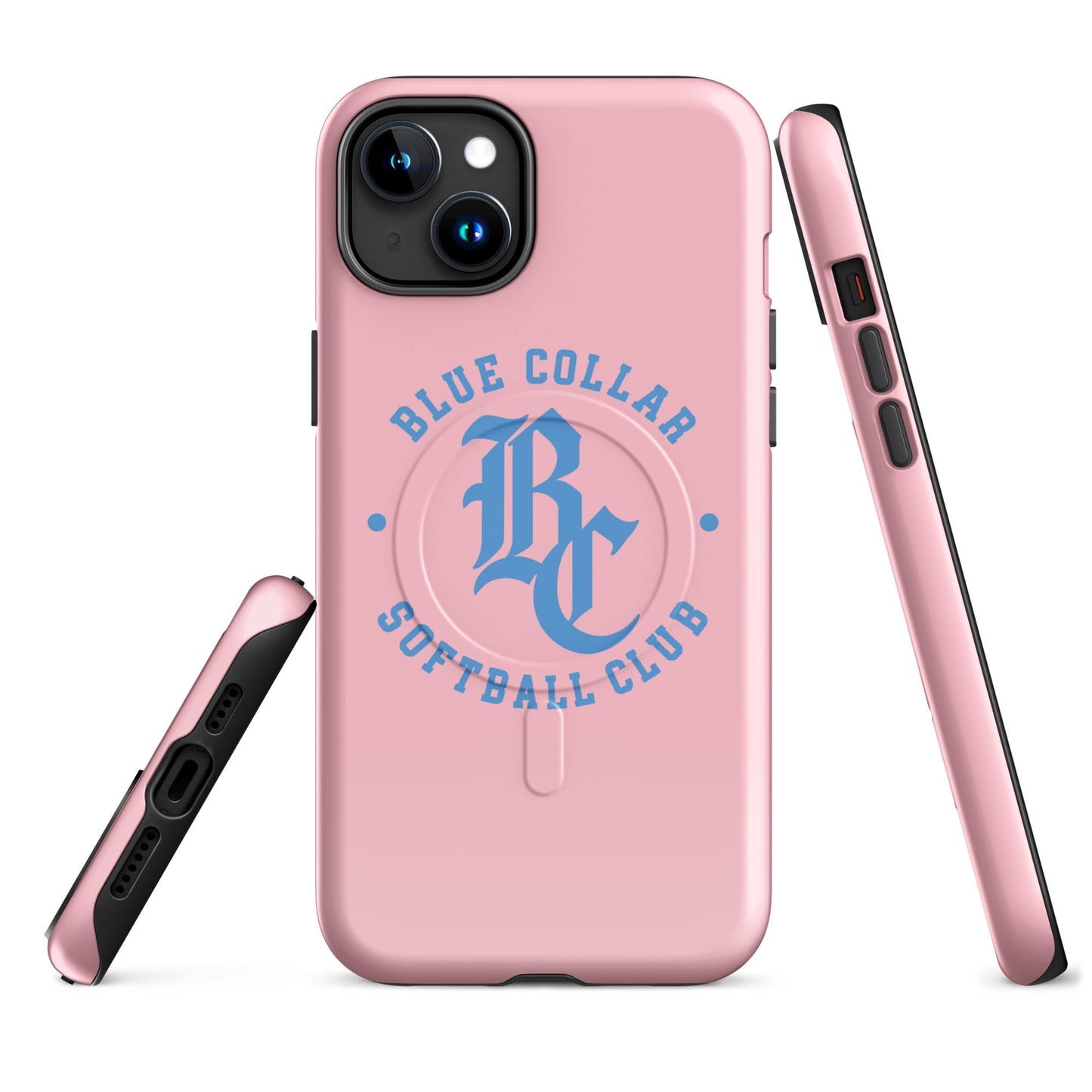 Magsafe Tough Case for iPhone | Blue Collar Softball 2034 | Varsity Logo